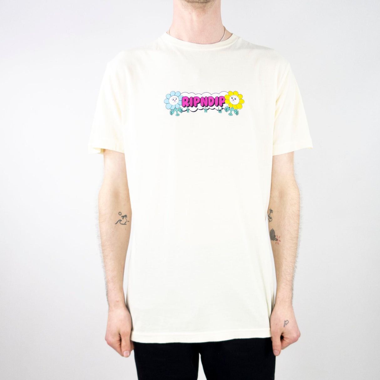RIPNDIP Where's My Hug T-Shirt - Natural