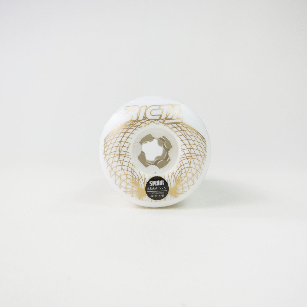Ricta Wheels Wireframe Sparx (White/Gold) 99a - 53mm