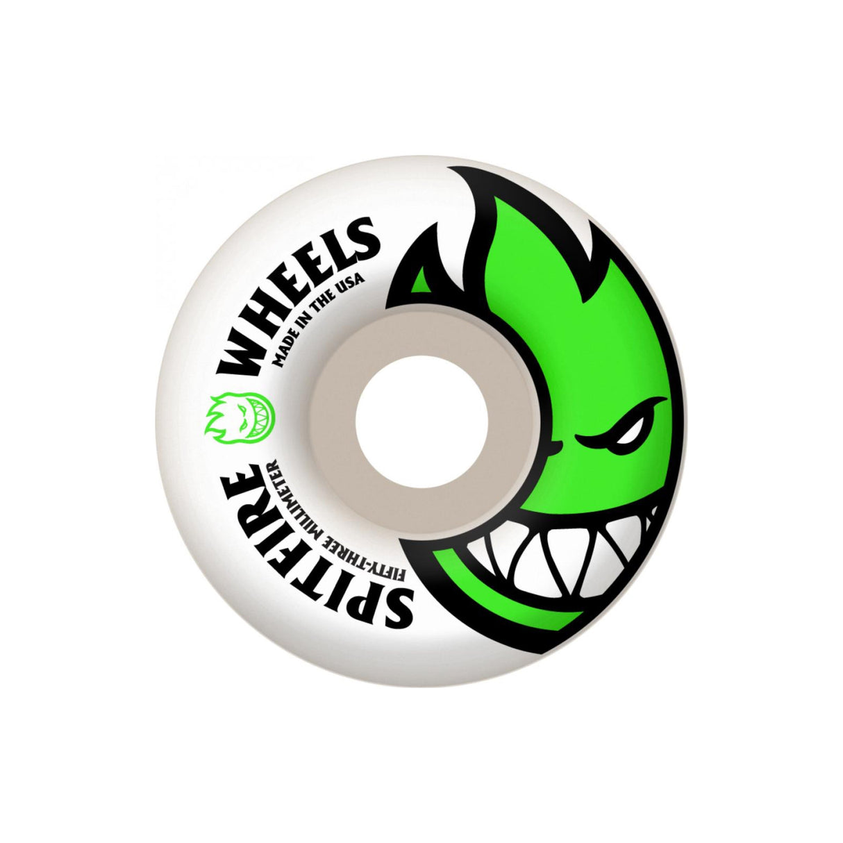 Spitfire Bighead 99DU Wheels - White / 53MM