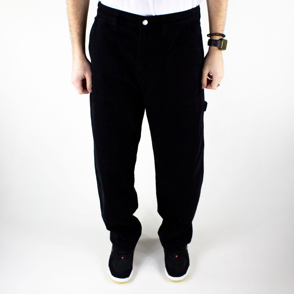 Stussy Canvas Work Pant - Black