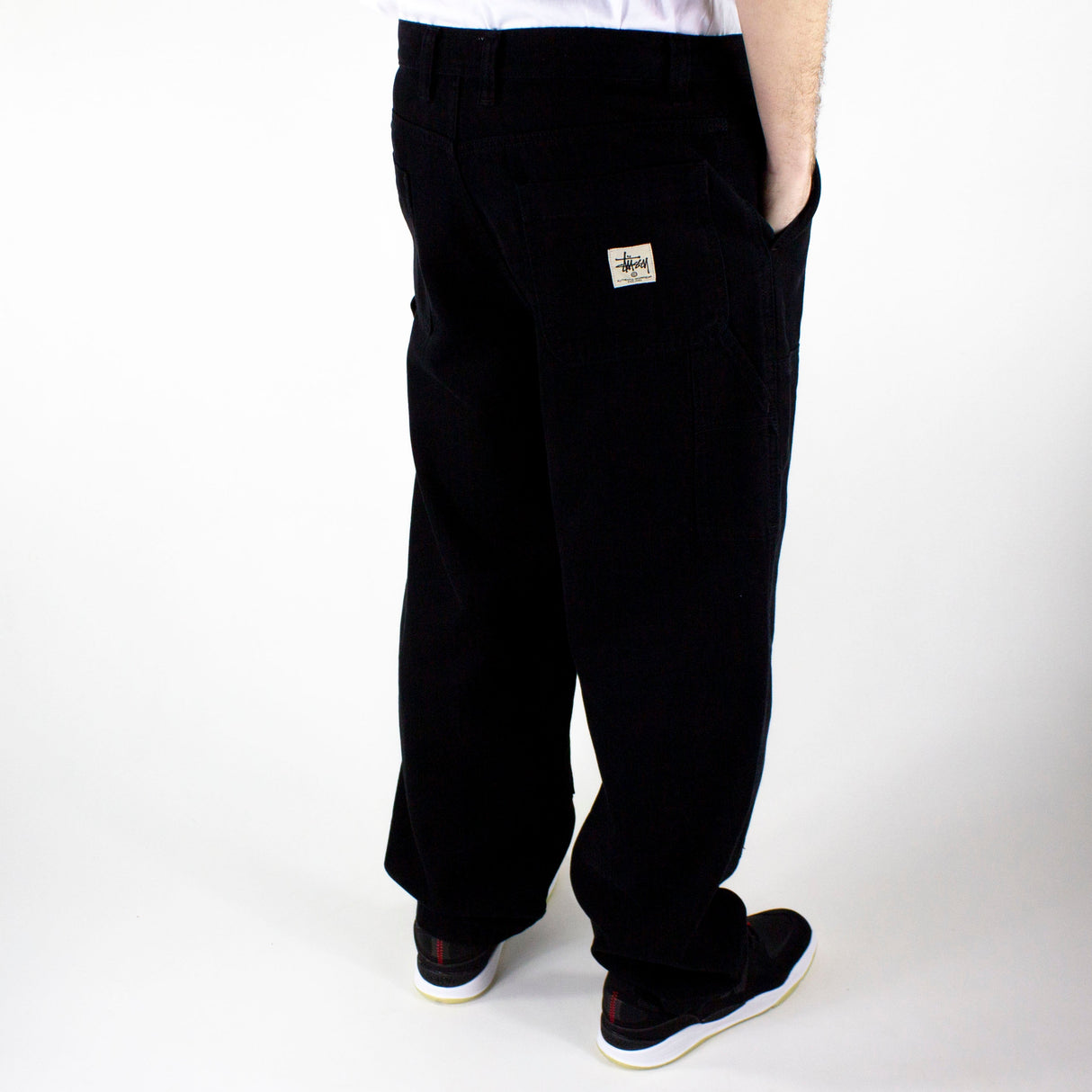 Stussy Canvas Work Pant - Black