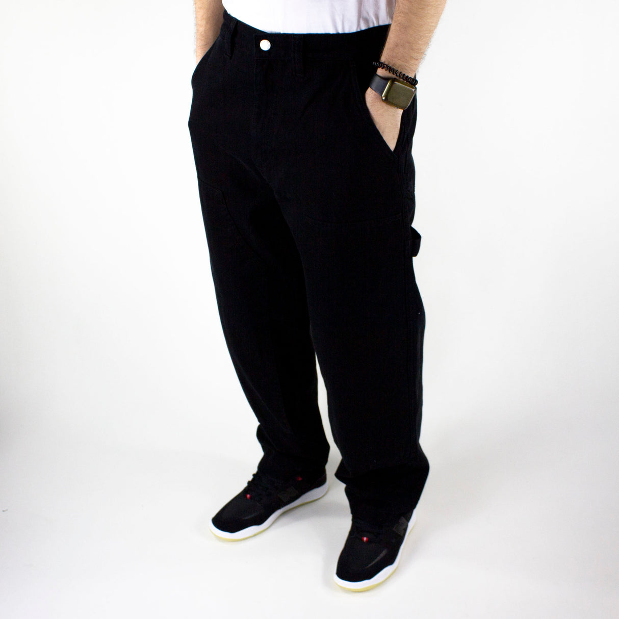 Stussy Canvas Work Pant - Black