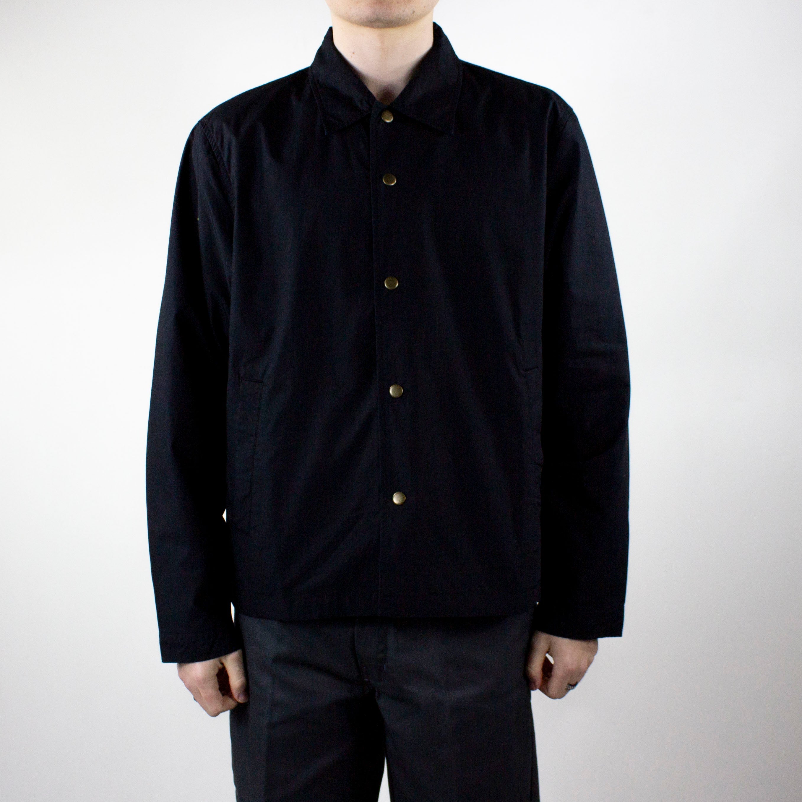 Stussy Coach Shirt – Black exclusive at Remix