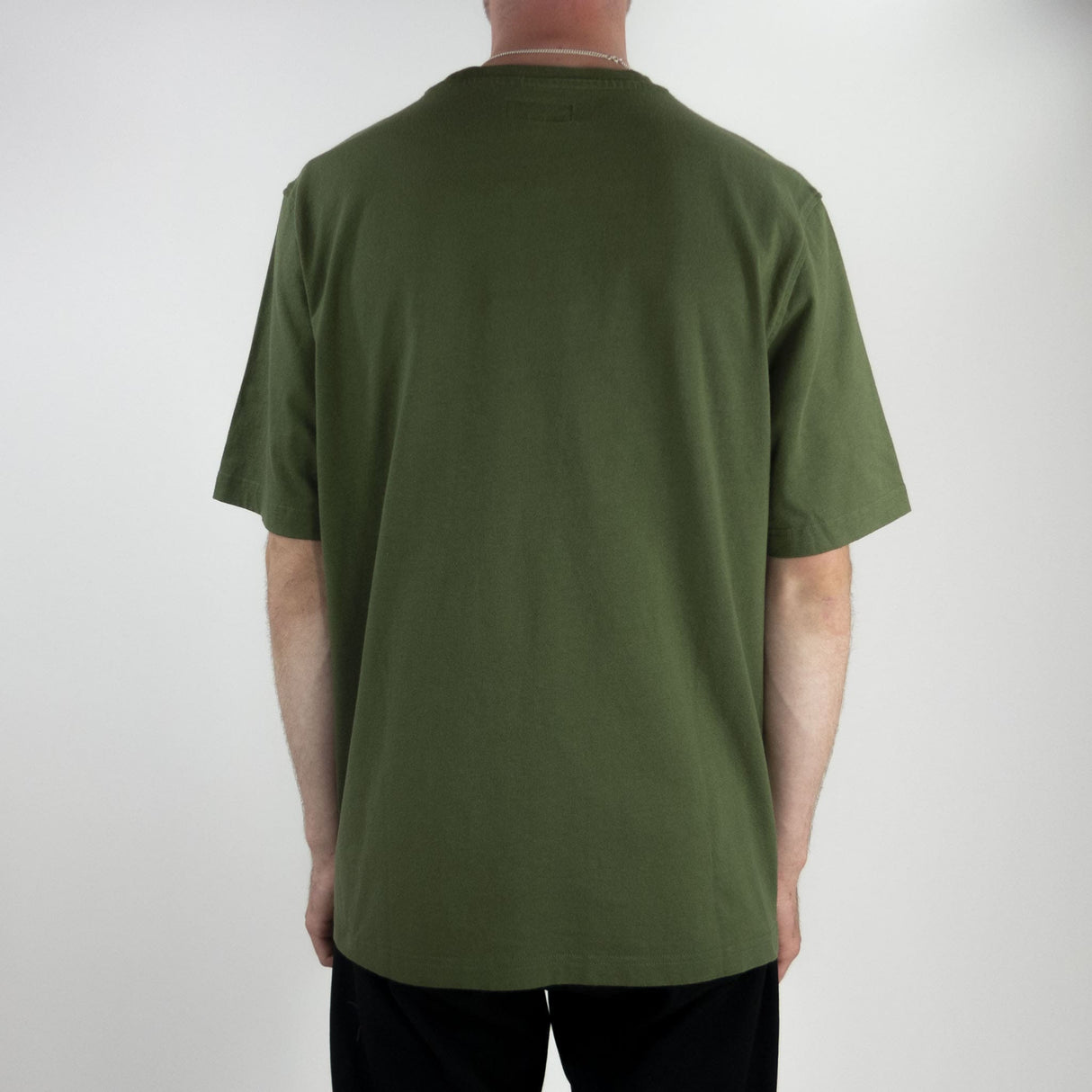Stussy Regal Pocket Crew T-Shirt - Olive