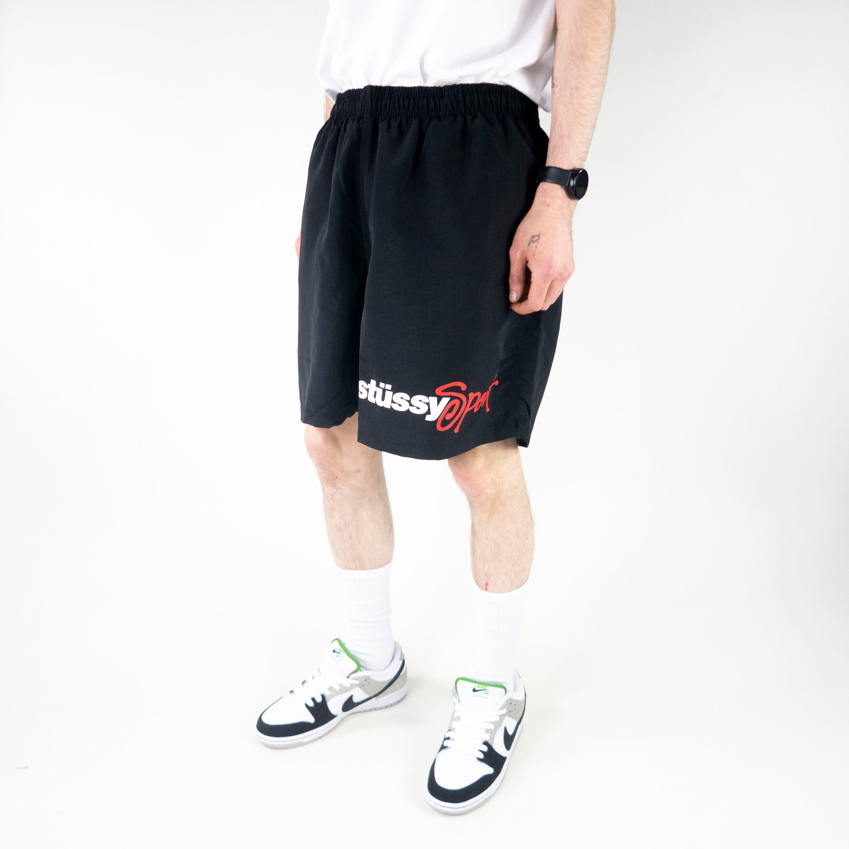 Stussy Sport Water Short - Black exclusive at Remix