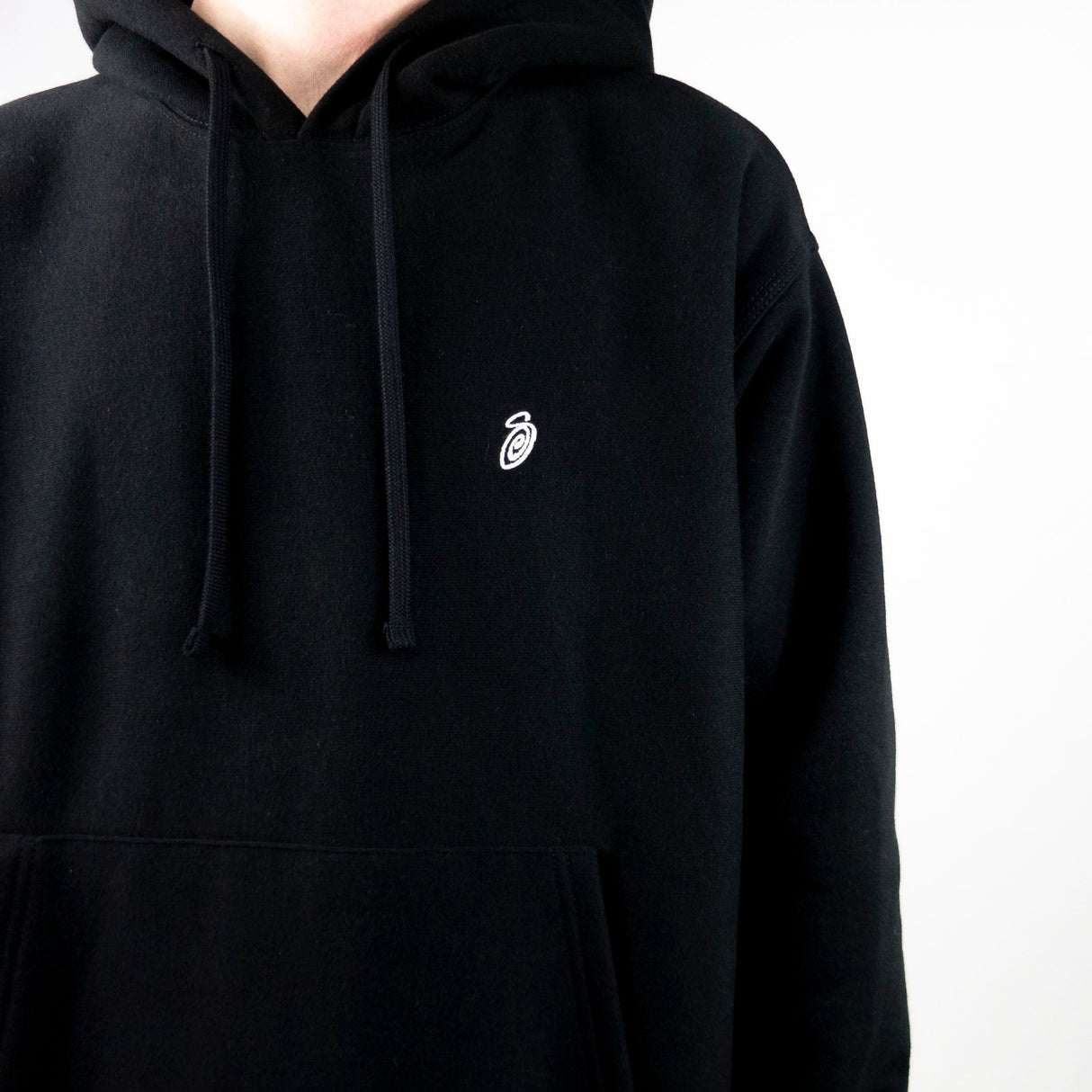 Stussy Swirl App. Hoodie – Black