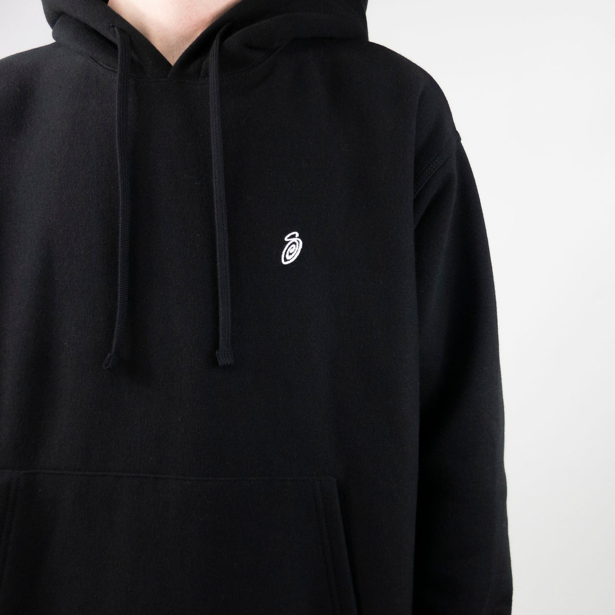 Stussy Swirl App. Hoodie – Black