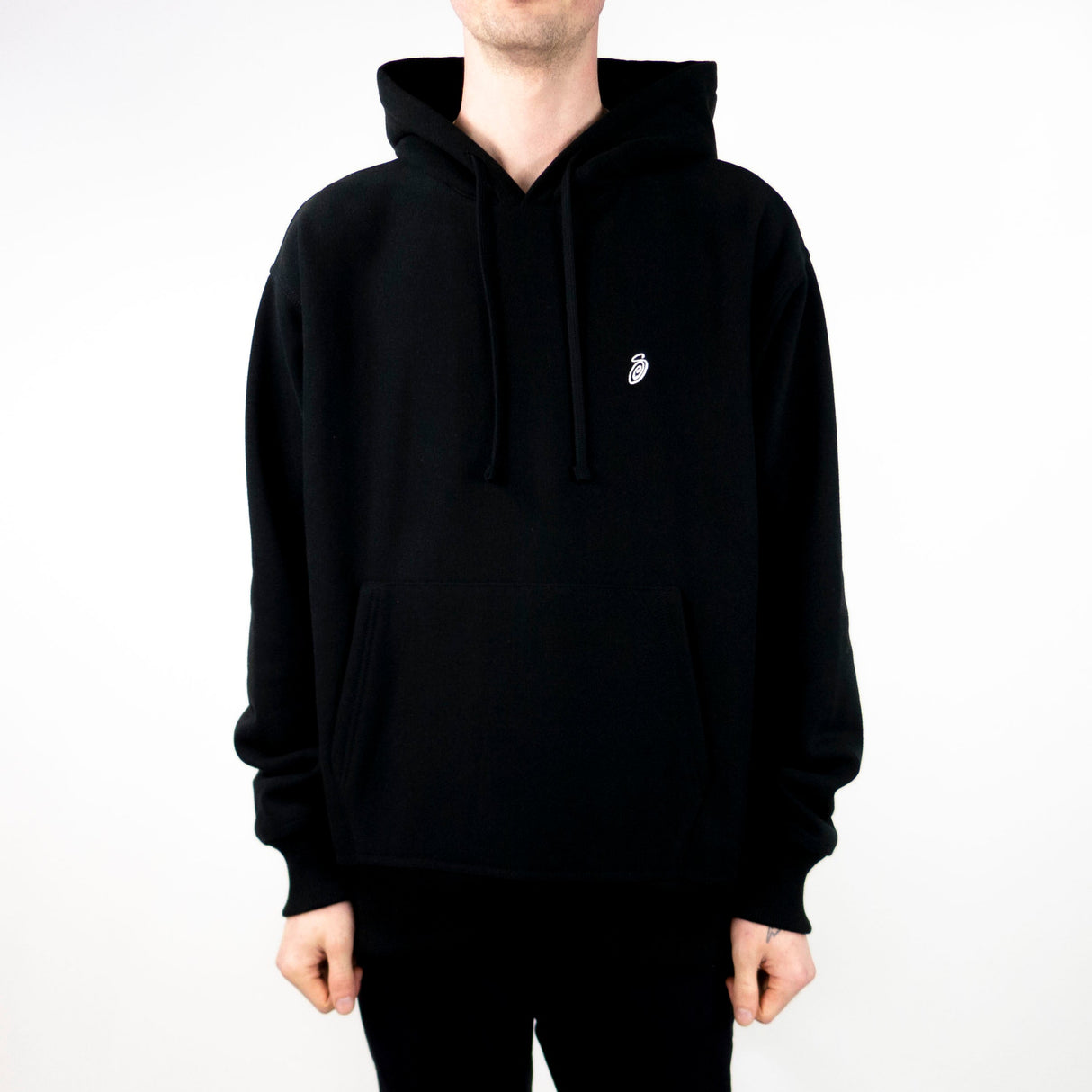 Stussy Swirl App. Hoodie – Black