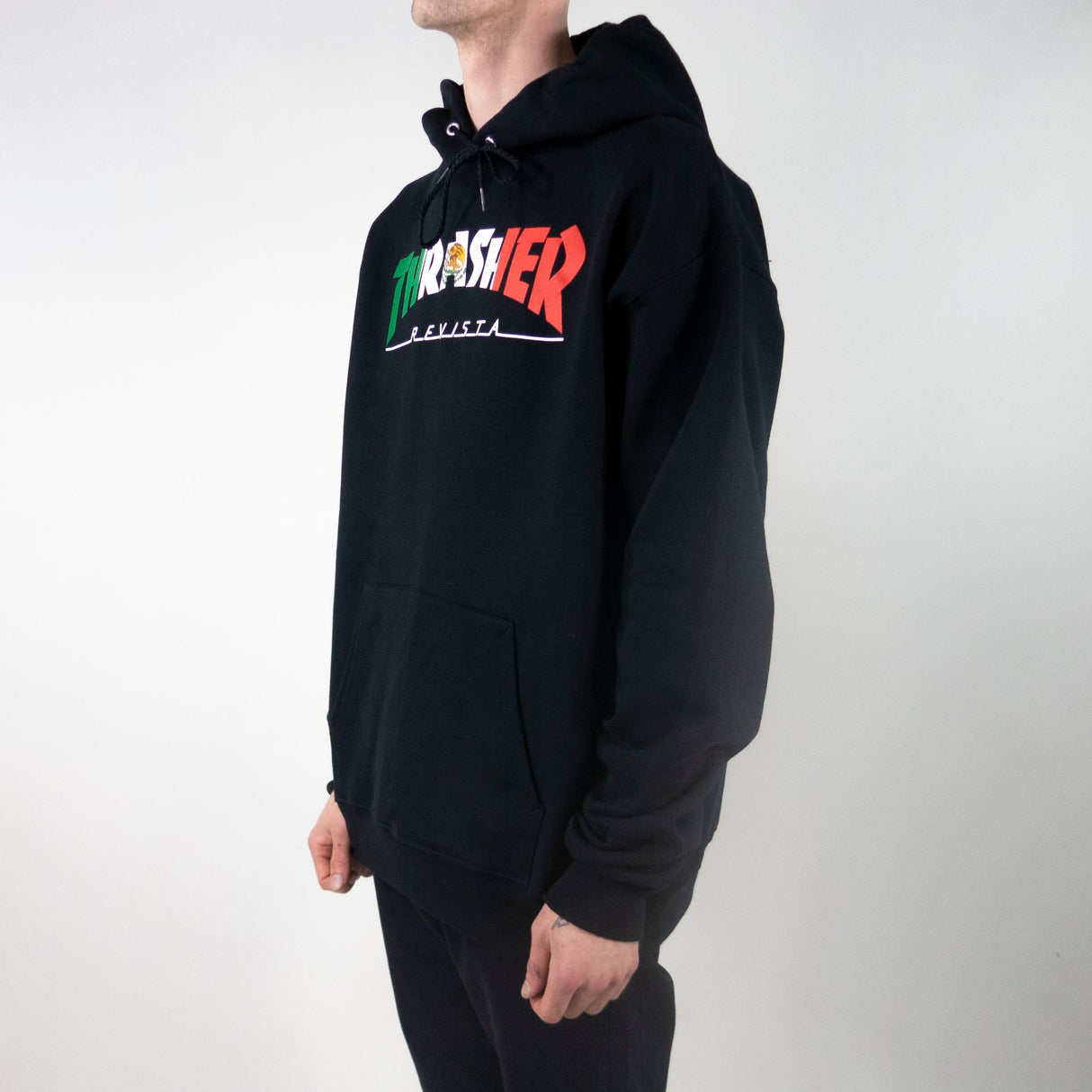 Thrasher Mexico Logo Hoodie - Black