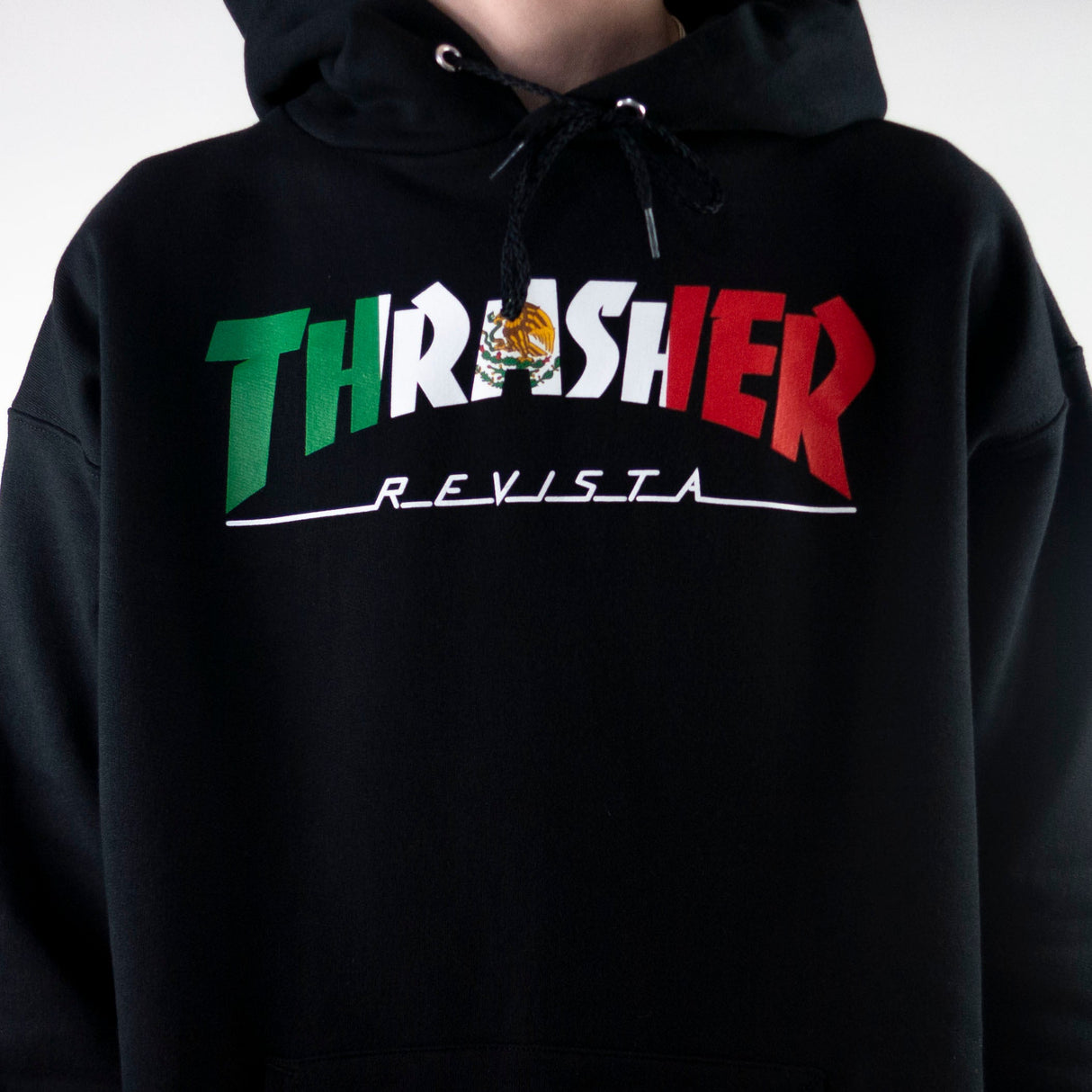 Thrasher Mexico Logo Hoodie - Black