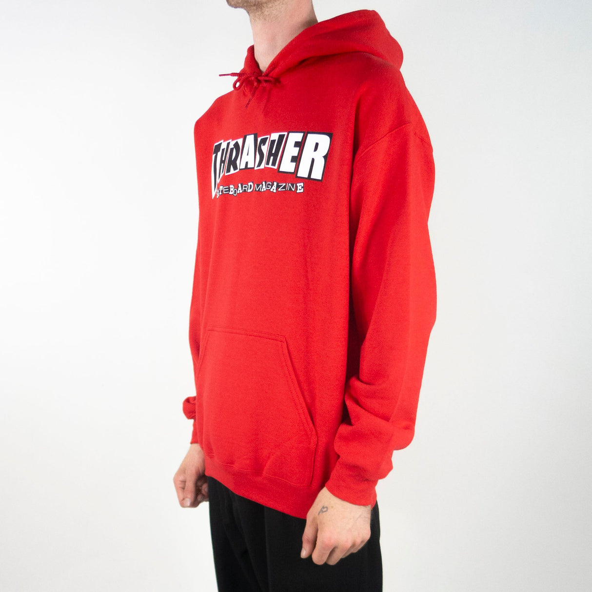 Thrasher x Baker Hoodie - Red