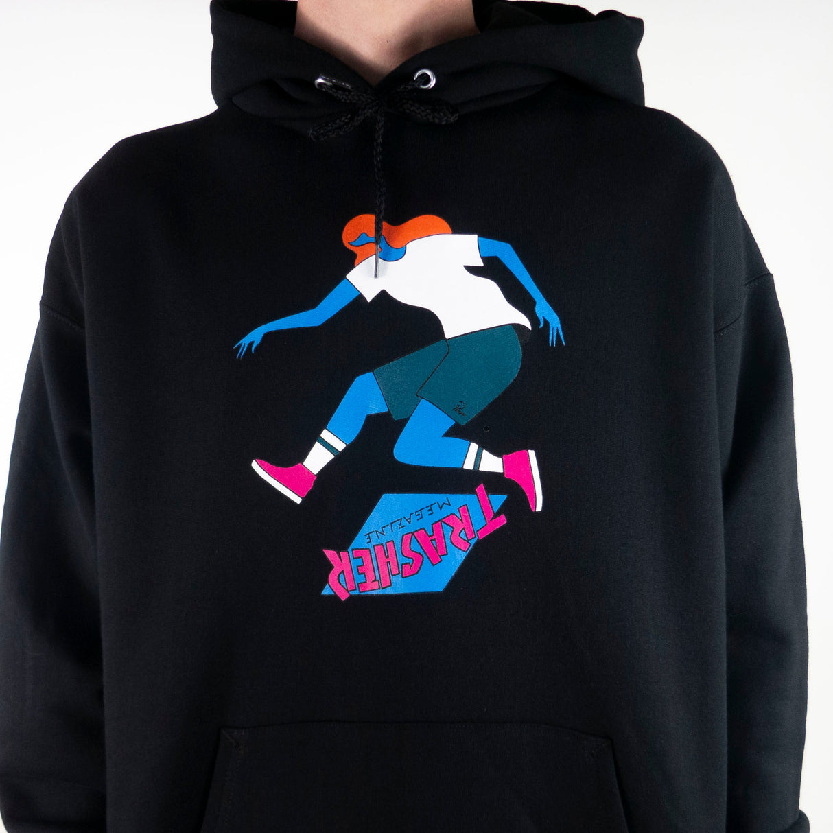 Thrasher x Parra Trasher Tre Hoodie - Black