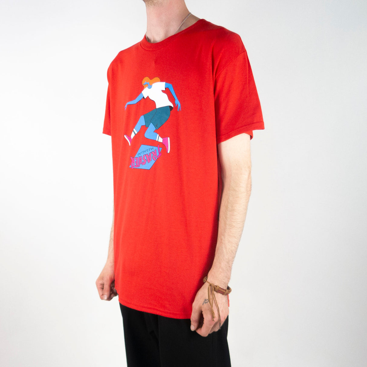 Thrasher x Parra Trasher Tre T-Shirt - Red