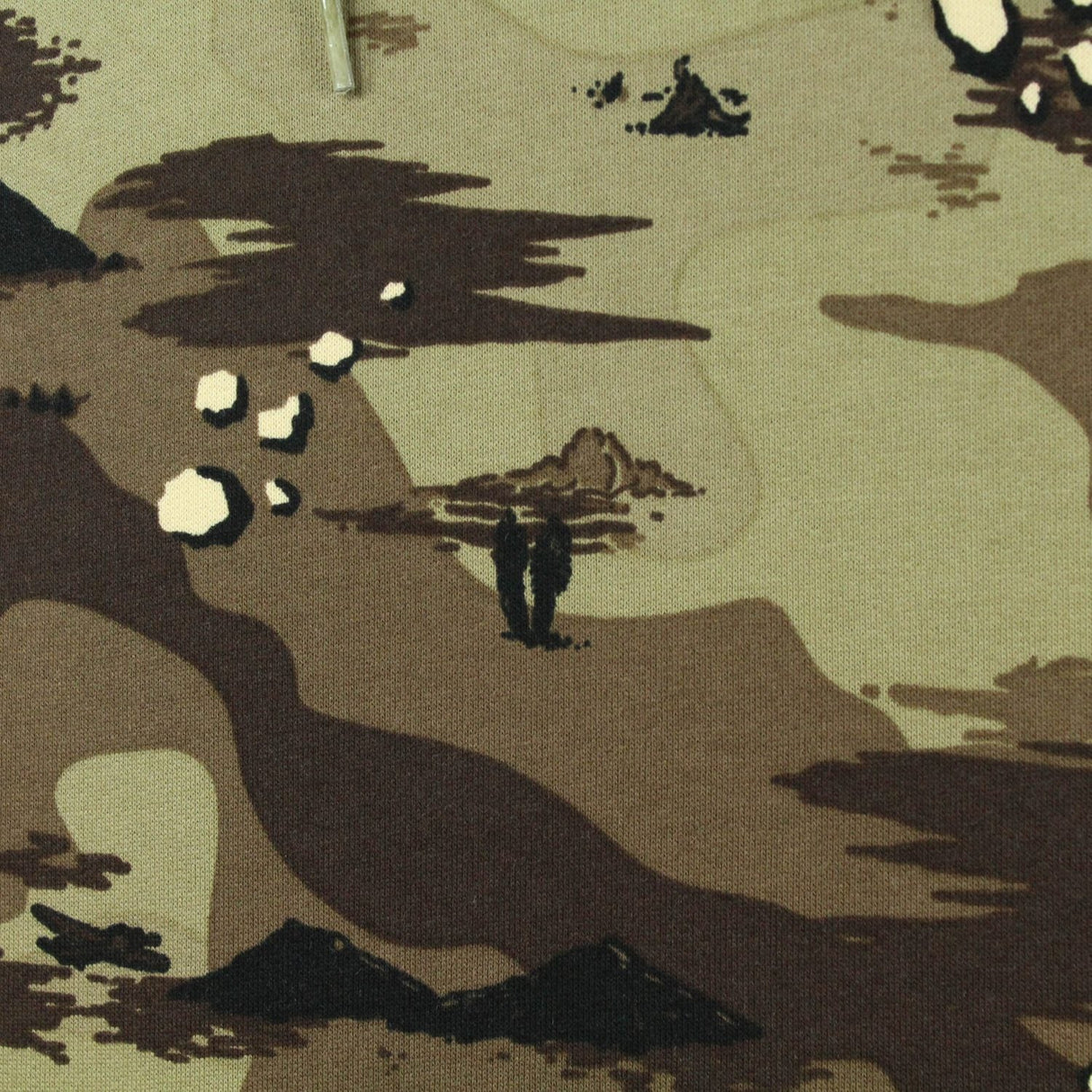 Vans Hunter Pullover Fleece Hooded Sweatshirt - Storm Camo