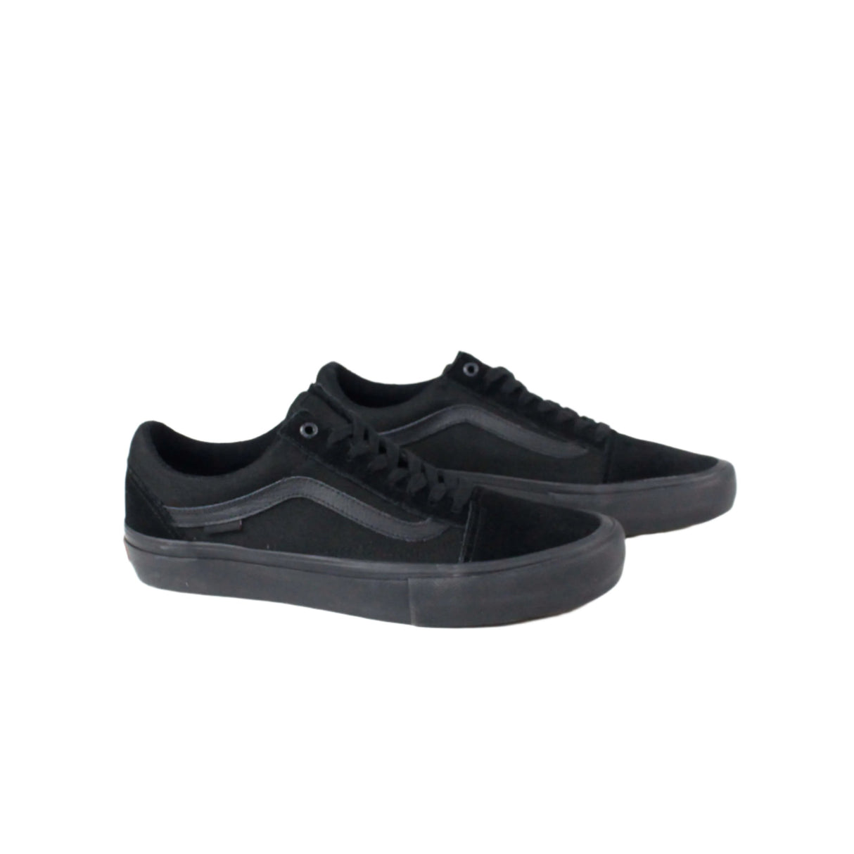 Vans Old Skool Pro Blackout Shoes - Black / Black
