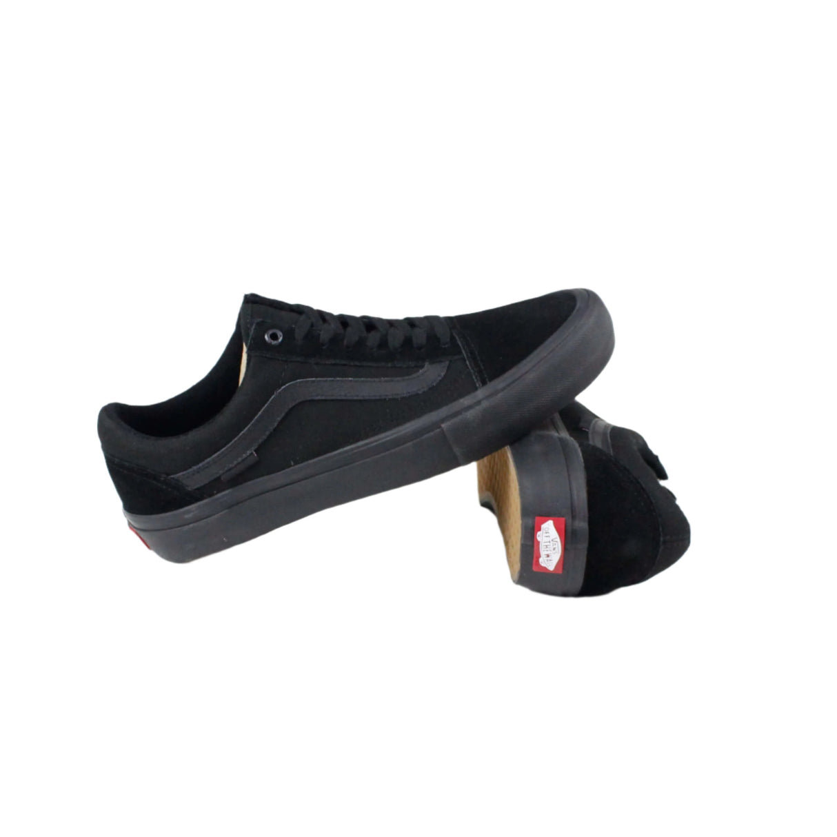 Vans Old Skool Pro Blackout Shoes - Black / Black