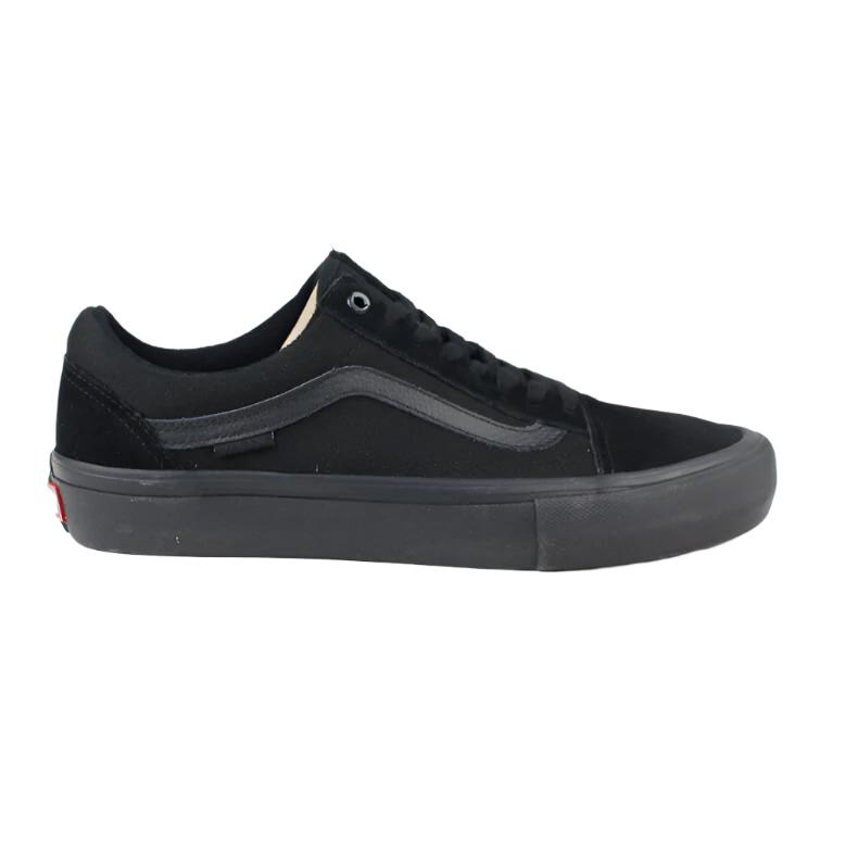 Vans Old Skool Pro Blackout Shoes - Black / Black