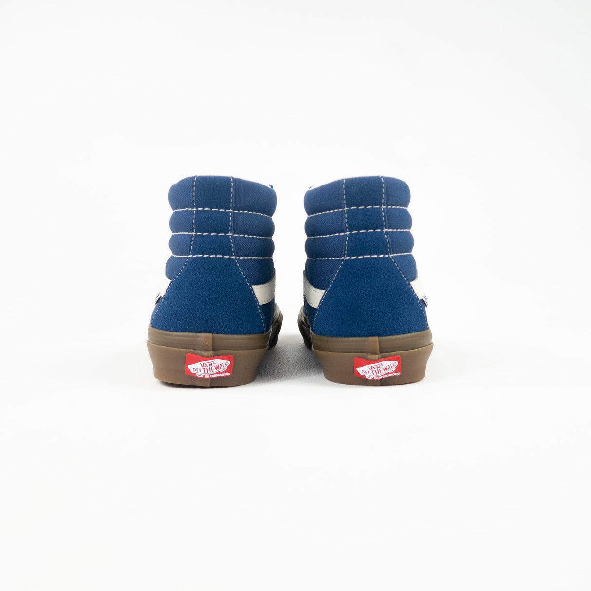 Vans Skate Sk8-Hi Pro Shoes - Suede Gum / Dark Denim