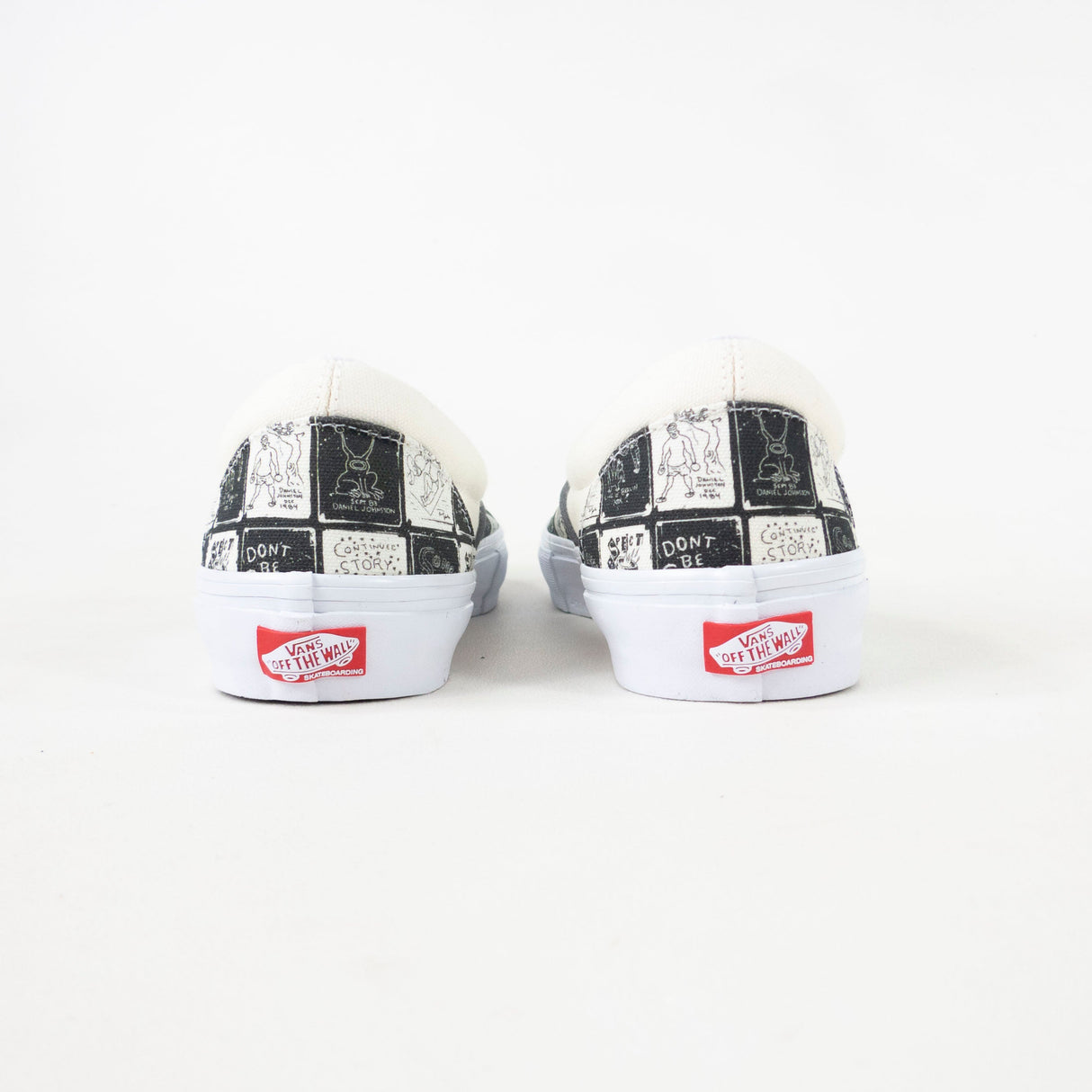 Vans Skate Slip-On x Daniel Johnston Shoes - (Daniel Johnston) Raven