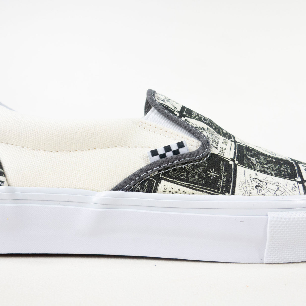 Vans Skate Slip-On x Daniel Johnston Shoes - (Daniel Johnston) Raven