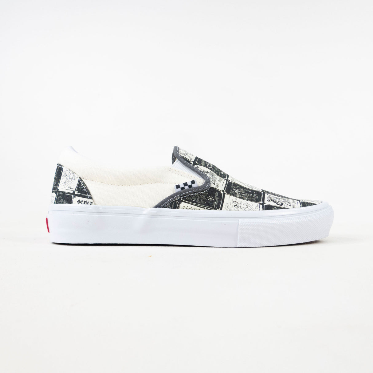 Vans Skate Slip-On x Daniel Johnston Shoes - (Daniel Johnston) Raven