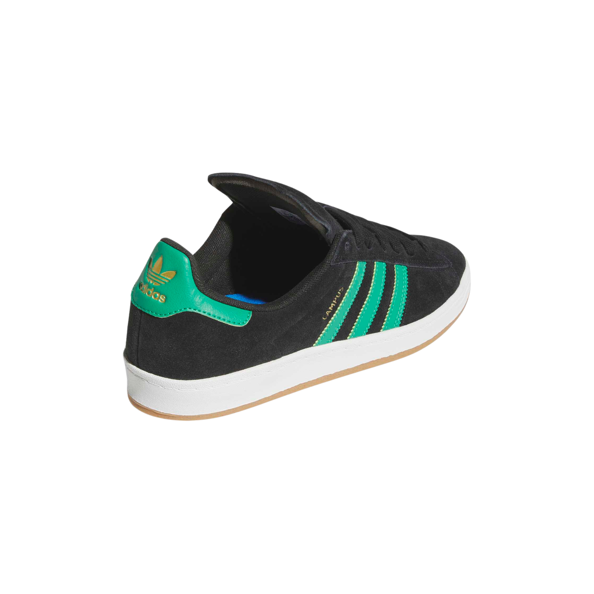 Adidas Campus 90s ADV Shoes - Core Black / Court Green / Cloud White (KI5725)