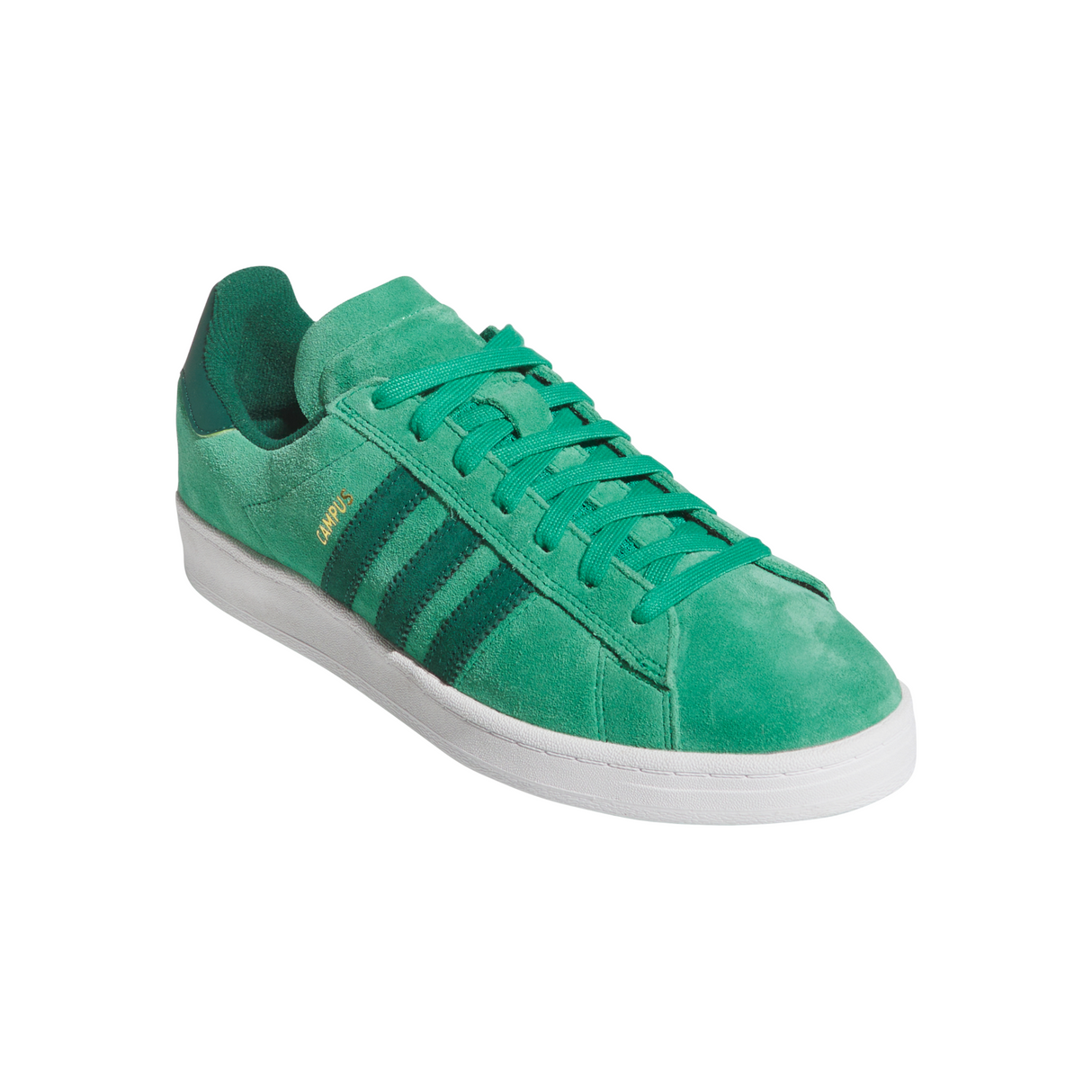 Adidas Campus ADV Shoes - Court Green / Collegiate Green / Cloud White