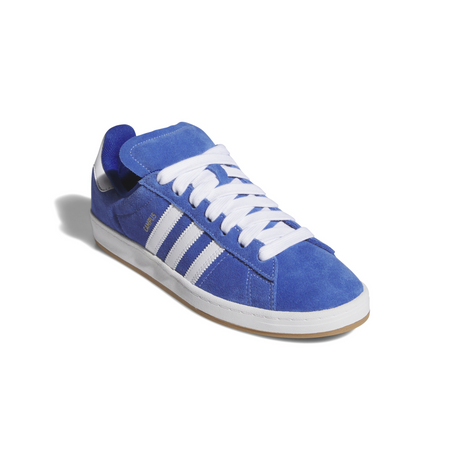 Adidas Campus ADV Shoes - Royal Blue / Cloud White / Gold Metallic (JP8204)
