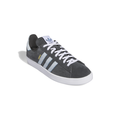 Adidas Campus x Henry Jones ADV Shoes - Carbon / Cloud White / Light Blue