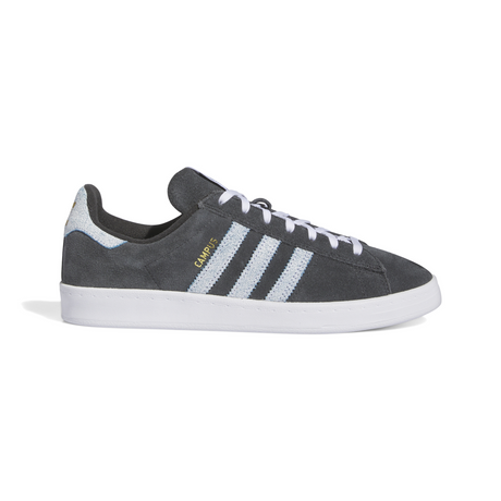 Adidas Campus x Henry Jones ADV Shoes - Carbon / Cloud White / Light Blue