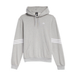 Adidas Classic Hoodie - Medium Grey Heather / White