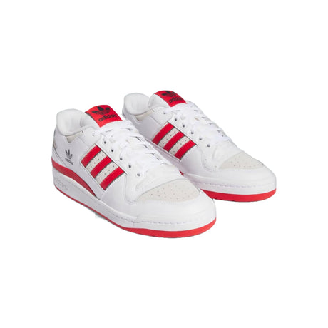 Adidas Forum 84 Low ADV Shoes - Cloud White / Better Scarlet / Core Black