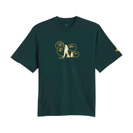 Adidas Gonz Crusty T-Shirt - Aurora Ivy / Black