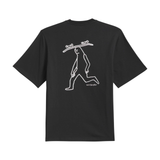 Adidas Gonz Spot T-Shirt - Black / Ice Purple