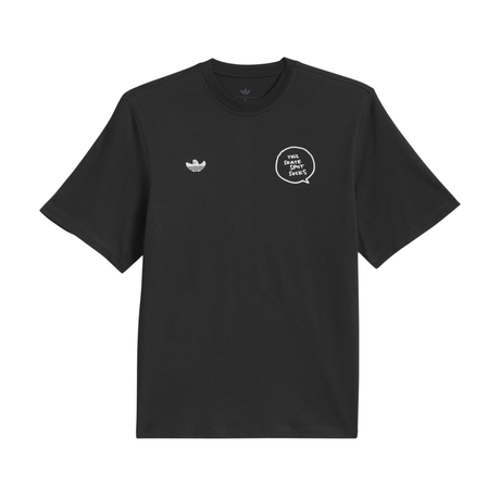 Adidas Gonz Spot T-Shirt - Black / Ice Purple