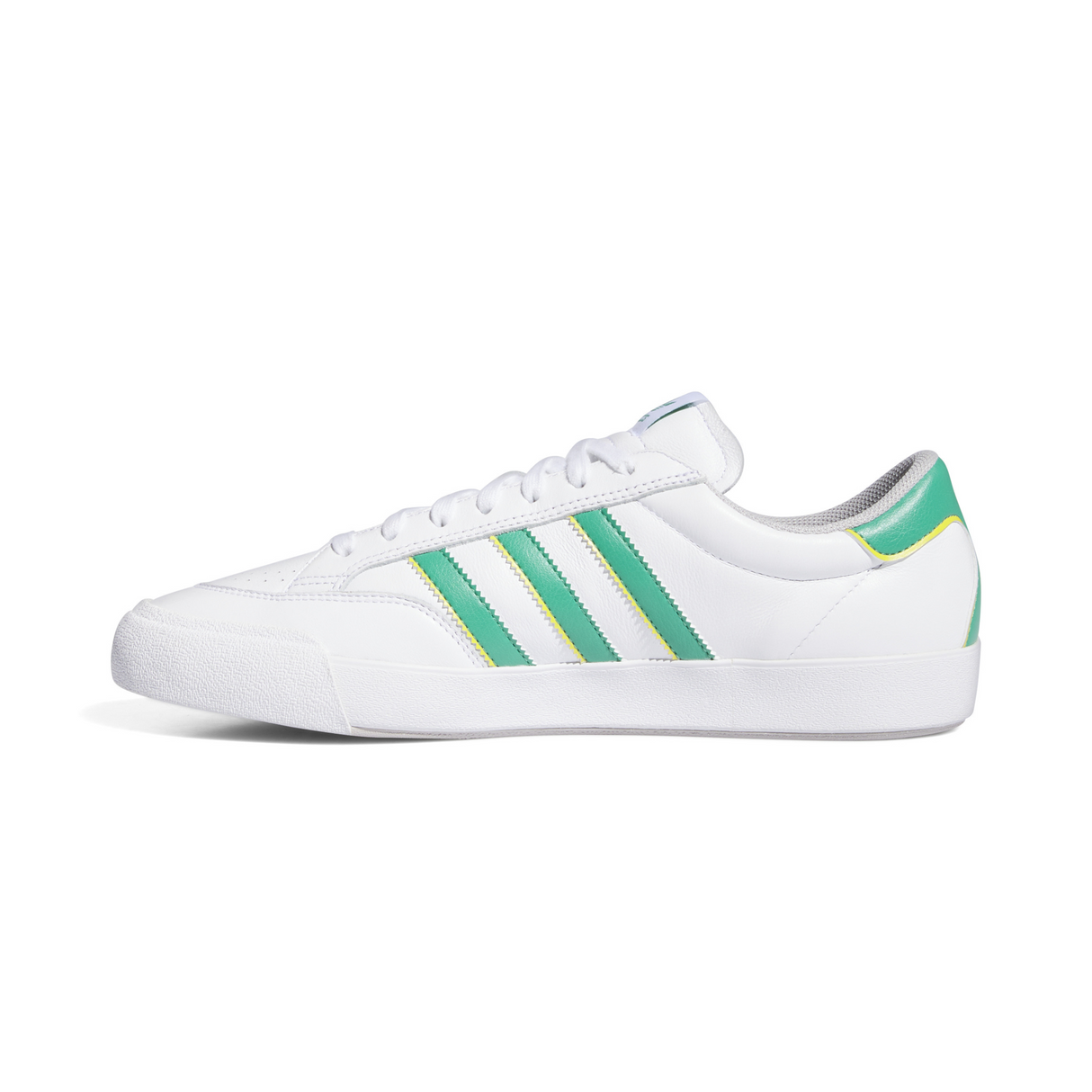 Adidas Nora Shoes - Footwear White / Core Green / Yellow (IF2069)