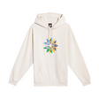 Adidas Pinwheel Trefoil Hoodie - Wonder White / Crew Yellow