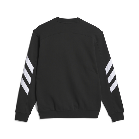 Adidas Premiere Crewneck Sweatshirt - Black / Royal Blue / White