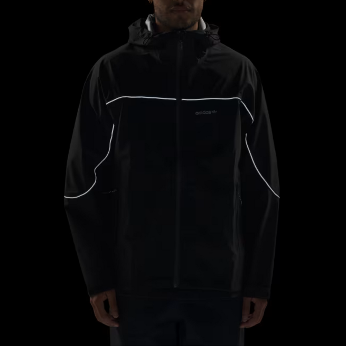 Adidas Premiere Rain Shell Coat Jacket – Black