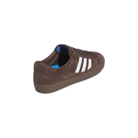 Adidas Puig Indoor Shoes - Brown / Cloud White / Blue Bird