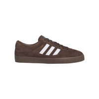 Adidas Puig Indoor Shoes - Brown / Cloud White / Blue Bird