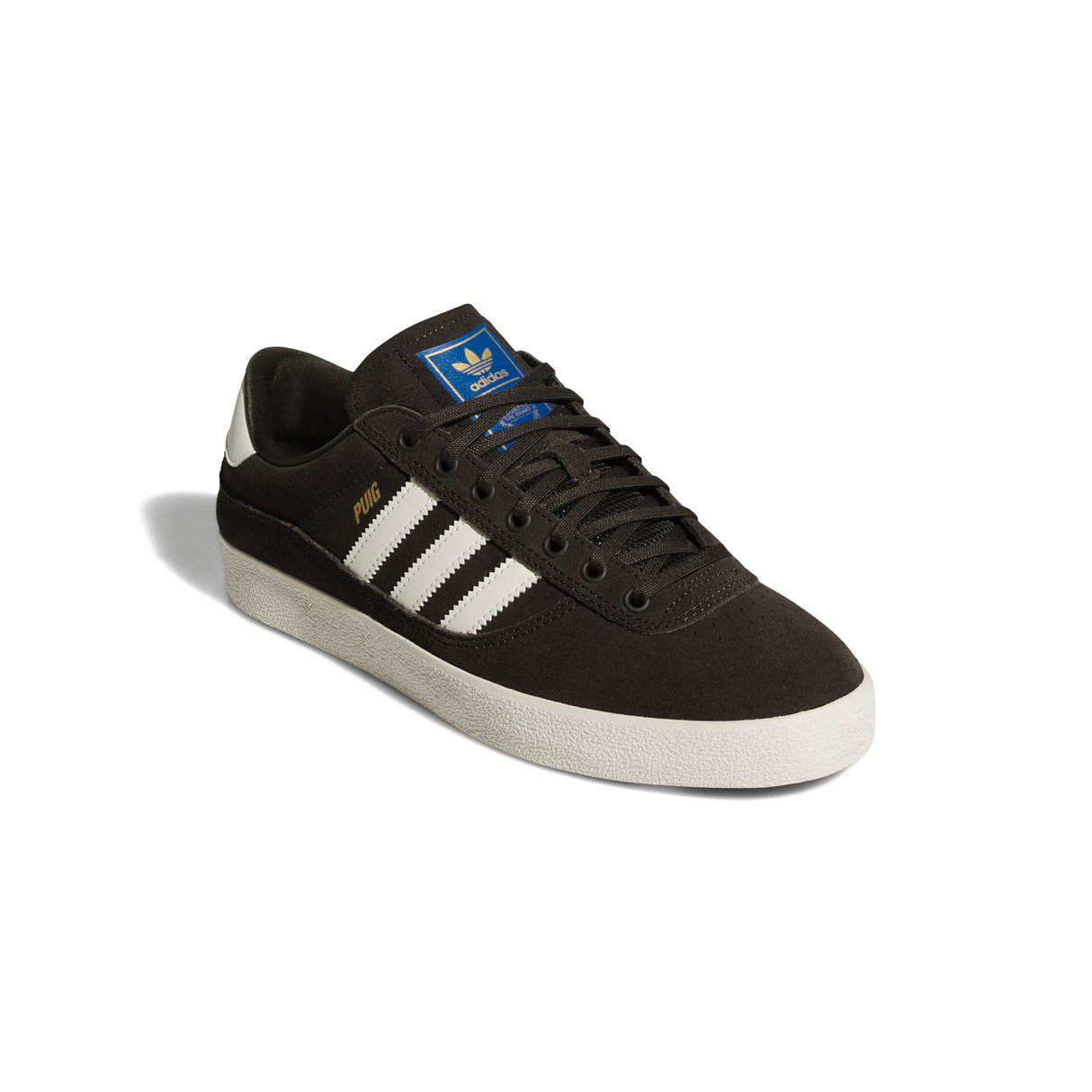 Adidas Puig Indoor Shoes - Shadow Olive / Off White / Bluebird (JQ1115)