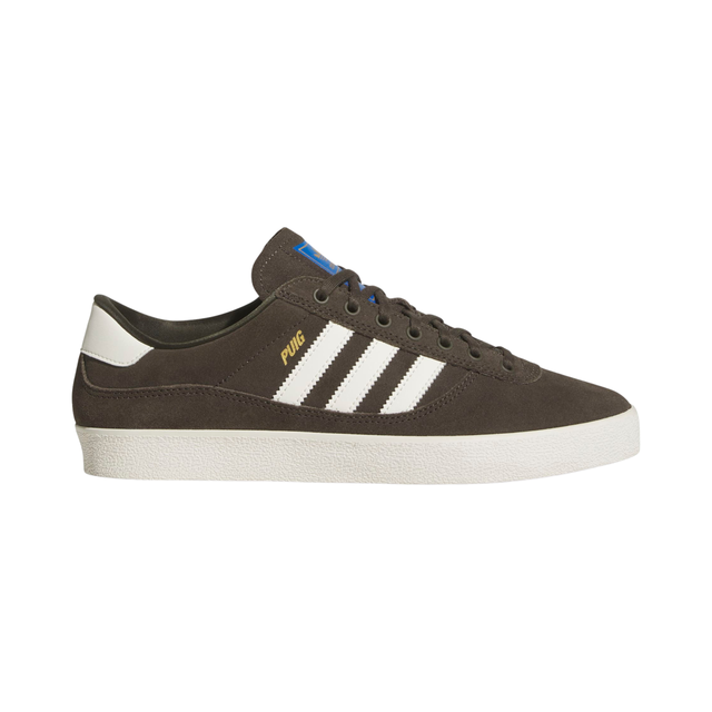 Adidas Puig Indoor Shoes - Shadow Olive / Off White / Bluebird (JQ1115)