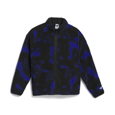 Adidas Shmoofoil Fleece Jacket - Royal Blue / Black