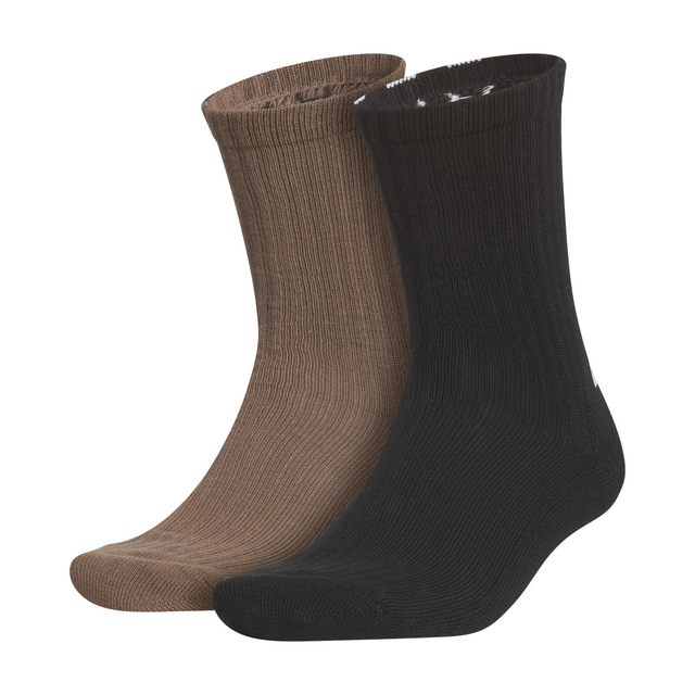 Adidas Skateboarding 2 Pack Stripe Socks - Earth Strata / Black