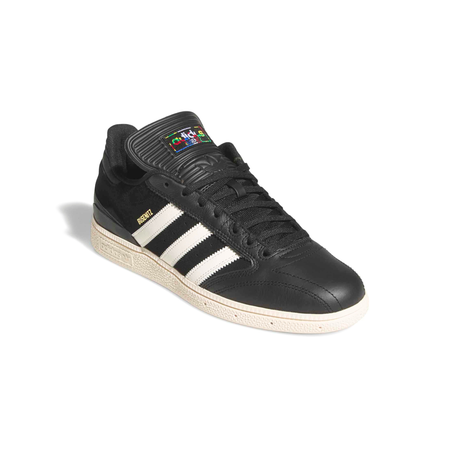 Adidas Skateboarding Busenitz Shoes - Core Black / Chalk White / Gold Metallic (HQ4708)