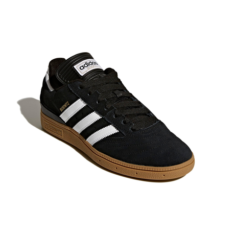 Adidas Skateboarding Busenitz Shoes - Core Black / Footwear White / Gold Metallic (G48060)