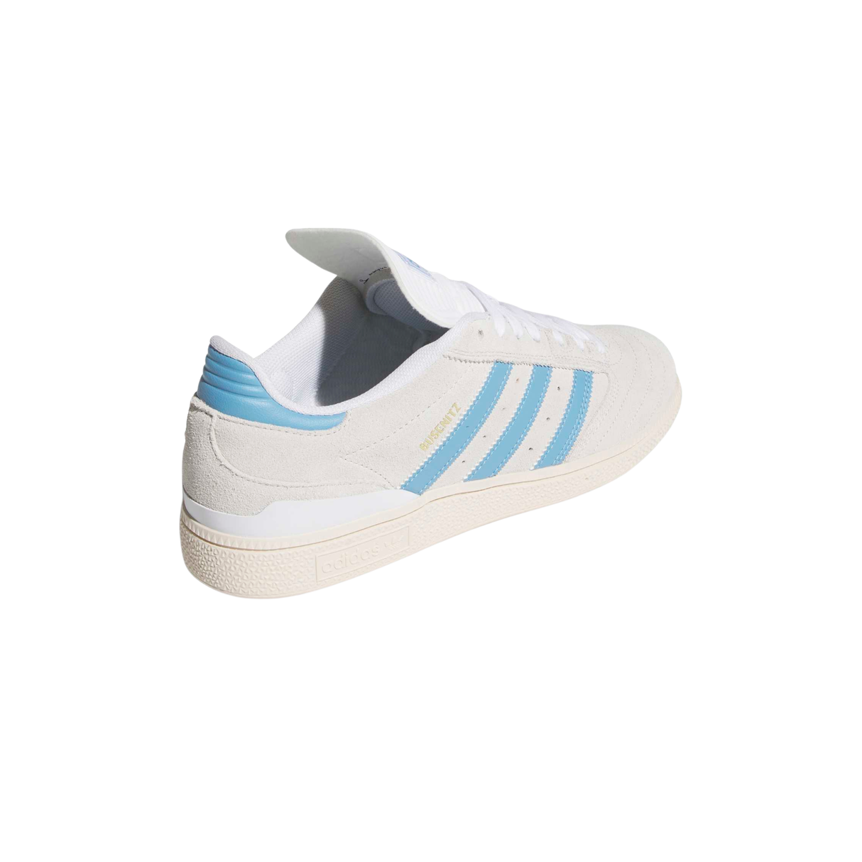 Adidas Skateboarding Busenitz Shoes - Grey One / Light Blue / Chalk White (KI7713)
