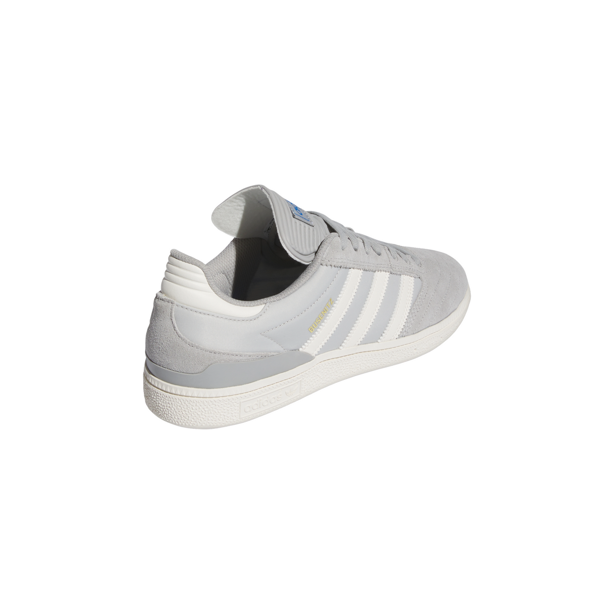 Adidas Skateboarding Busenitz Shoes - MG Solid Grey / Core White / Gold Metallic