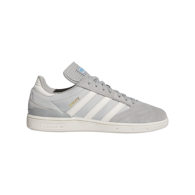 Adidas Skateboarding Busenitz Shoes - MG Solid Grey / Core White / Gold Metallic